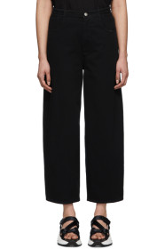 MM6 Maison Margiela - Black Five-Pocket Lounge Pants