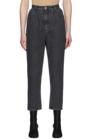 MM6 Maison Margiela - 黑色 Banana 牛仔裤