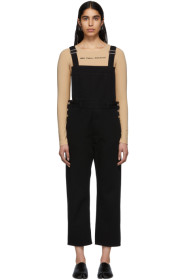 MM6 Maison Margiela - Black Utility Overalls