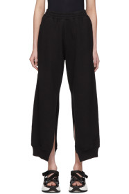 MM6 Maison Margiela - Black Split Seam Lounge Pants