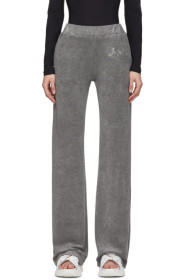 MM6 Maison Margiela - Grey Logo Lounge Pants