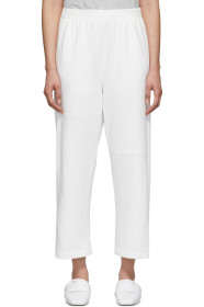 MM6 Maison Margiela - White Straight Lounge Pants