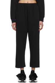 MM6 Maison Margiela - Black Straight Lounge Pants