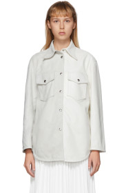 MM6 Maison Margiela - 白色 Two-Tone 衬衫