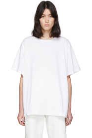 MM6 Maison Margiela - ホワイト バック パッチ T シャツ