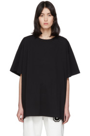 MM6 Maison Margiela - ブラック バック パッチ T シャツ