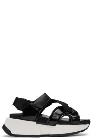 MM6 Maison Margiela - Black Multi Strap Sandals