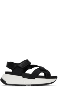 MM6 Maison Margiela - Black Multi Strap Sandals