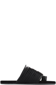MM6 Maison Margiela - Black Multi Strap Toe Sandals