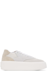 MM6 Maison Margiela - White Platform Sneakers