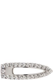 Marc Jacobs - Barrette argentée 'The Diamante'