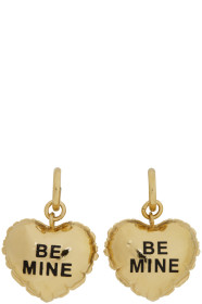 Marc Jacobs - Gold 'The Balloon' Hoop Earrings