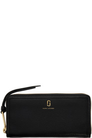 Marc Jacobs - Portefeuille noir Softshot Standard
