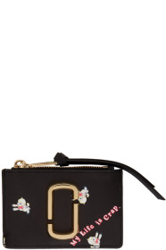 Marc Jacobs - 黑色 Magda Archer 联名 Snapshot 钱包