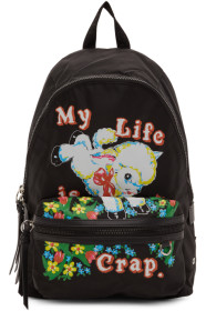 Marc Jacobs - Black Magda Archer Edition Large Backpack