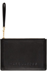 Marc Jacobs - Pochette noire Large 'The Textured Box'