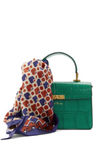 Marc Jacobs - Sac vert 'The Downtown Croc'