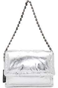 Marc Jacobs - Sac argenté 'The Metallic Pillow'