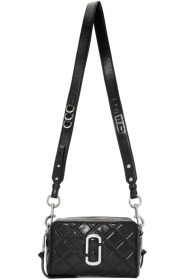 Marc Jacobs - Sac noir 'The Quilted Softshot' 21