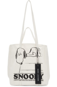 Marc Jacobs - Cabas blanc 'The Tag' édition Peanuts