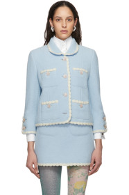 Marc Jacobs - Blue 'The Tweed' Jacket