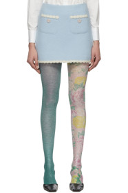 Marc Jacobs - Jupe bleue 'The Tweed'