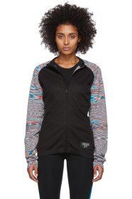 adidas x Missoni - Blouson à glissière noir PHX