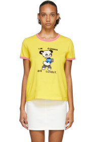 Marc Jacobs - T-shirt jaune 'The Collaboration' édition Magda Archer