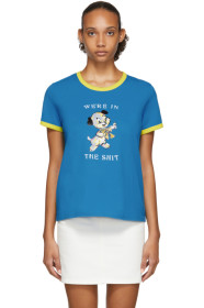 Marc Jacobs - T-shirt bleu 'The Collaboration' édition Magda Archer