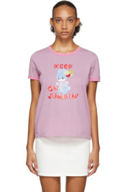 Marc Jacobs - T-shirt rose 'The Collaboration' édition Magda Archer