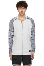 adidas x Missoni - Blouson à glissière blanc PHX