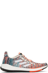 adidas x Missoni - White & Orange PulseBOOST HD Sneakers