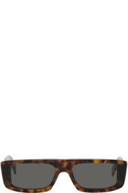 RETROSUPERFUTURE - Brown & Off-White Issimo Sunglasses
