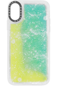 Clot - Étui pour iPhone X/XS jaune et vert Stars édition Casetify