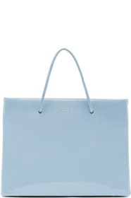 Medea - Blue Patent Hanna Bag