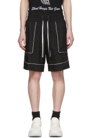 Nahmias - SSENSE 限定 ブラック バスケットボール ショーツ