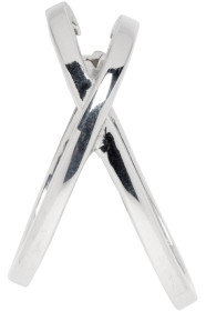 Alan Crocetti - Silver Space Single Ear Cuff