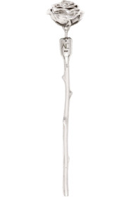 Alan Crocetti - Silver Rose Earring