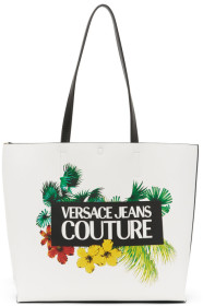 Versace Jeans Couture - Reversible White Tropical Tote