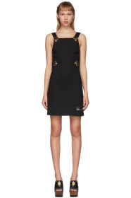 Versace Jeans Couture - Black Overall Buckles Dress
