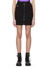 Versace Jeans Couture - Black Bodycon Skirt