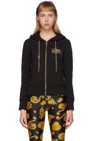 Versace Jeans Couture - Black Curb Chain Hoodie