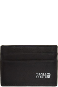 Versace Jeans Couture - Black Logo Card Holder