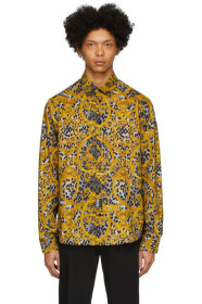 Versace Jeans Couture - 黑色 Leo Chain 衬衫