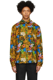 Versace Jeans Couture - 多色 Tropical Baroque 衬衫