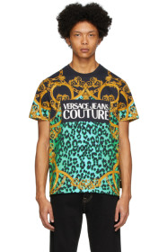 Versace Jeans Couture - 绿色 Leo Chain T 恤