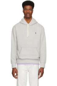 Polo Ralph Lauren - Grey 'RL' Fleece Hoodie
