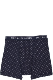 Polo Ralph Lauren - ピンク & ブルー ボクサー ブリーフ 3 枚セット