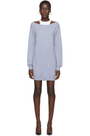 alexanderwang.t - 蓝色双层连衣裙