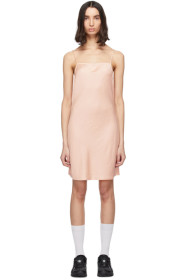alexanderwang.t - Pink Light Wash & Go Mini Cami Dress